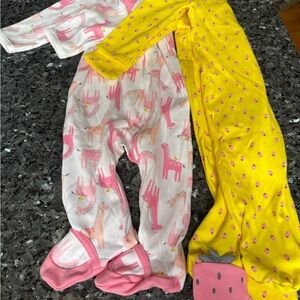 NWOT Carters Footie Pajama Bundle